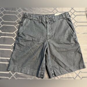 American Eagle Outfitters Mens Charcoal/Black Weekend Flex Shorts